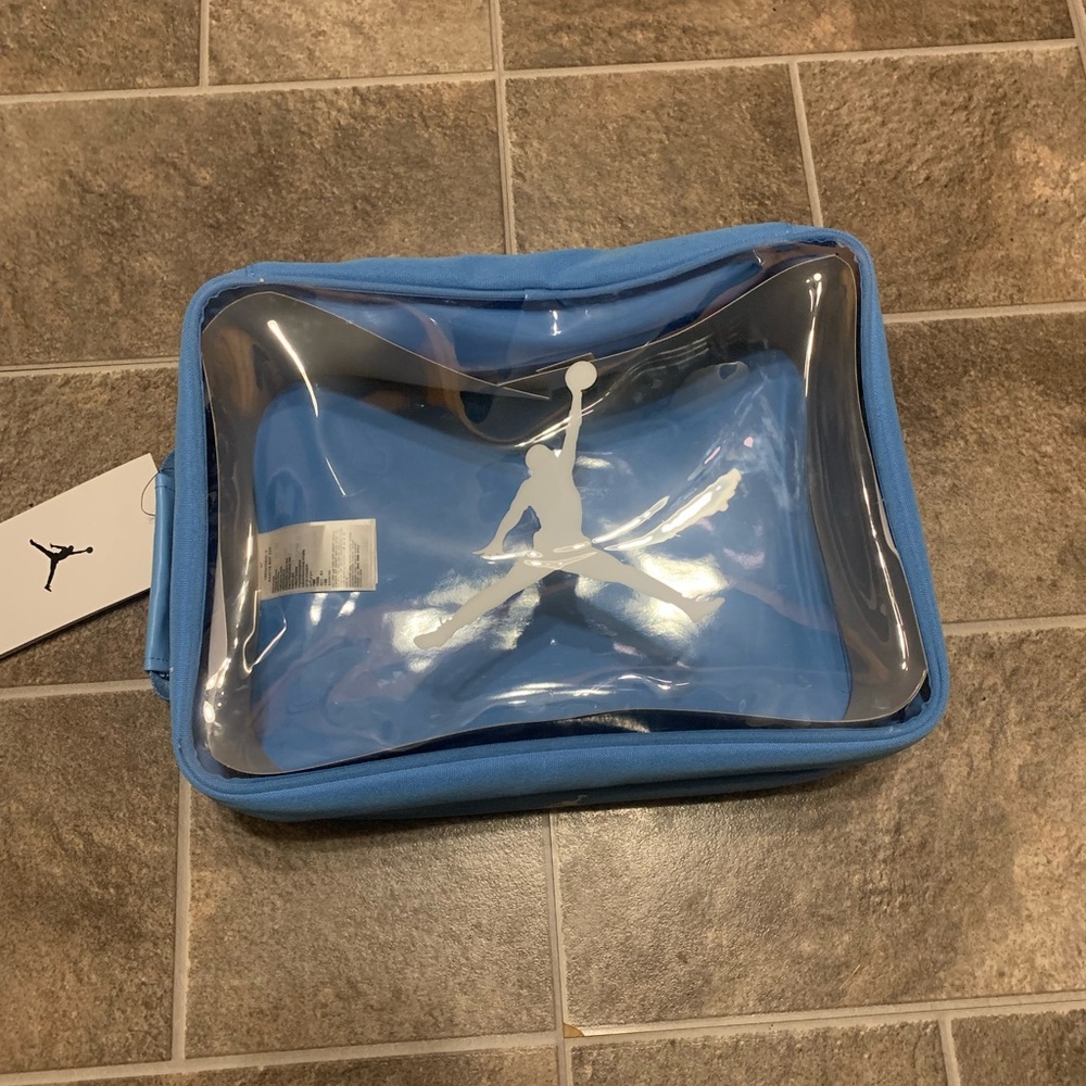 Nike Air Jordan The Shoe Bag Box University Blue North Carolina Blue NWT